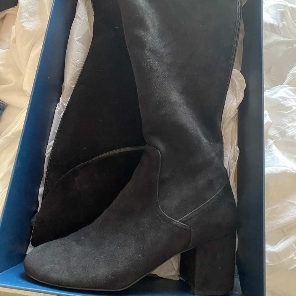Cole Haan Raina OTK Suede Boots